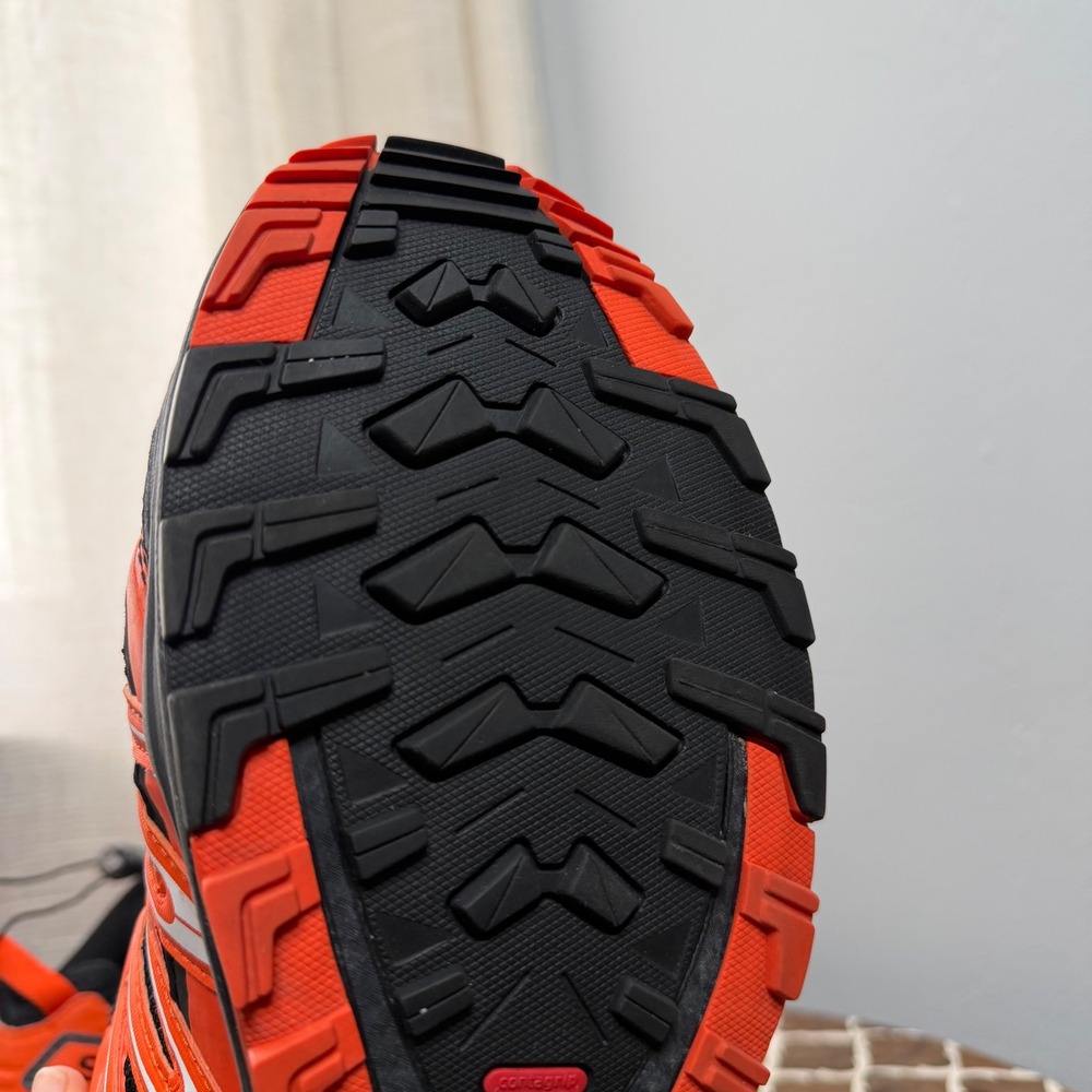 Salomon XA PRO 3D Trail Running Shoes Black Orange Men's Size 11 - Picture 10 of 12